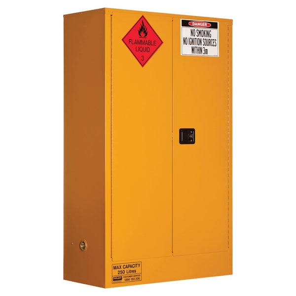 Flammable Storage Cabinet 250L 2 Door, 3 Shelf - 5545AS