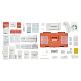 Essential Workplace Response First Aid Kit in Plastic Tackle Box - FAEWT