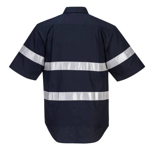 Geelong Shirt, Short Sleeve, Regular Weight NAVY - MA909