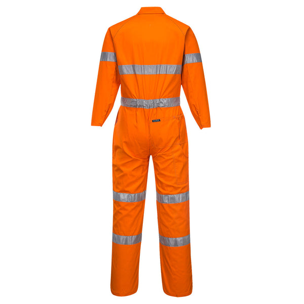 Flame Resistant Coverall with Tape ORANGE - MF922