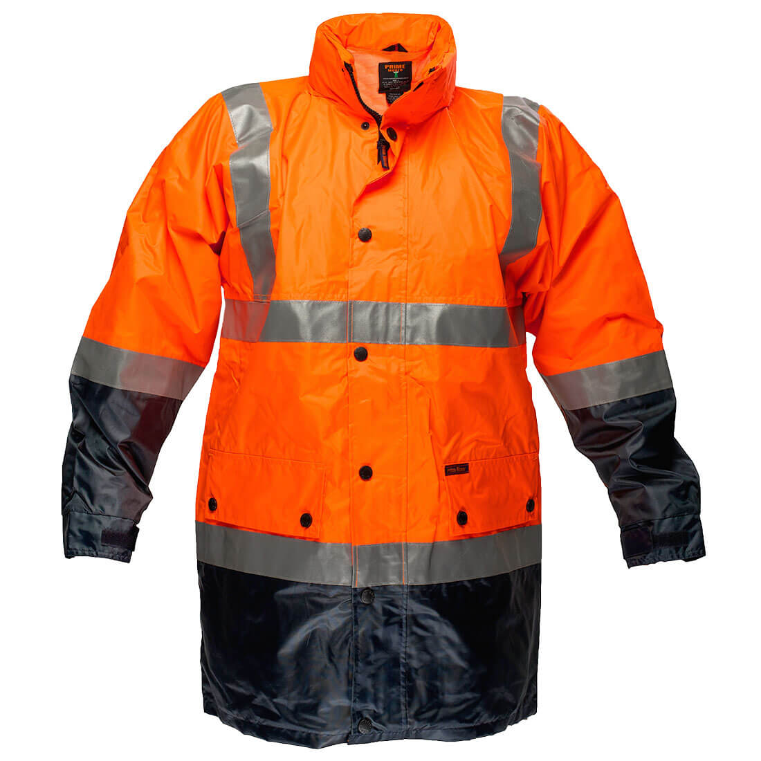 Eyre Lightweight HiVis Rain Jacket with Tape MJ306 LT WORKWEAR