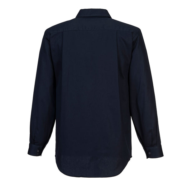 Adelaide Shirt, Long Sleeve, Regular Weight Navy - MS903