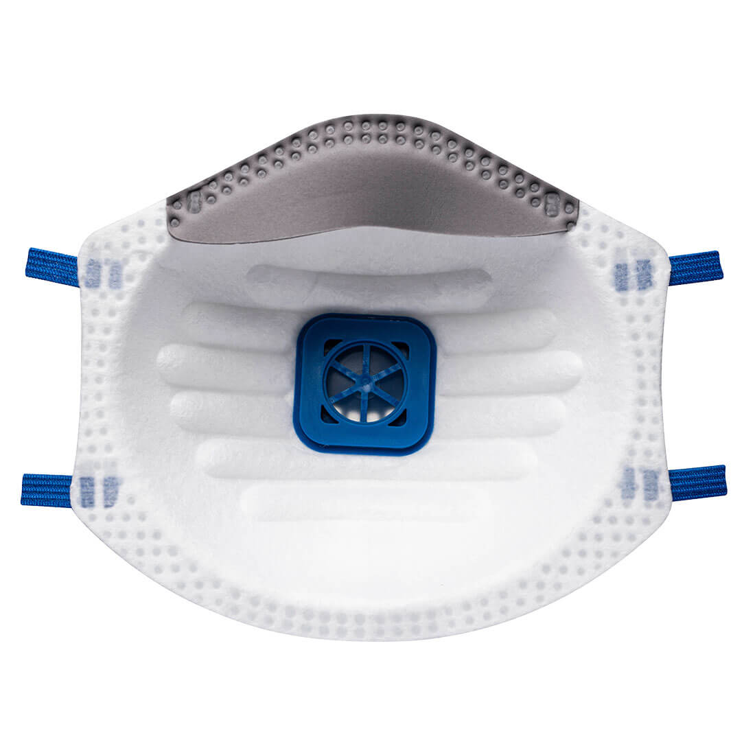 FFP2 Valved Dust Mist Respirator White "P2V" (10 Pack) - P201