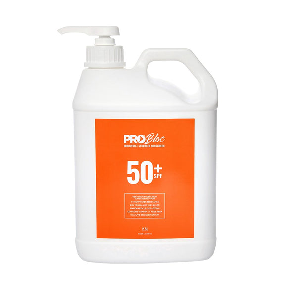 ProBloc SPF 50+ Sunscren 2.5L Pump Bottle - SS25-50