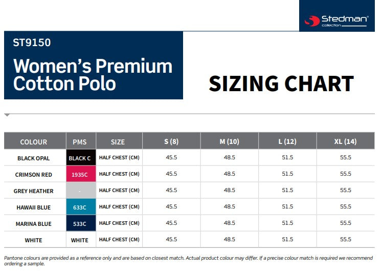Women's Premium Cotton Polo - ST9150