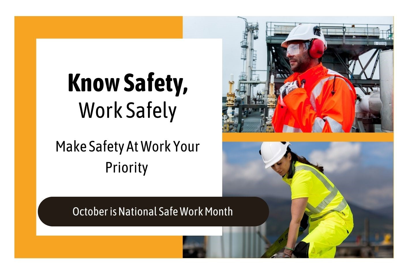 Know Safety, Work Safely – LT WORKWEAR - PPE, GLOVES, HI-VIS, SITE SAFETY