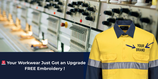 Free Embroidery on 10+ Portwest Garments – Keep Your Team Safe and Looking Sharp