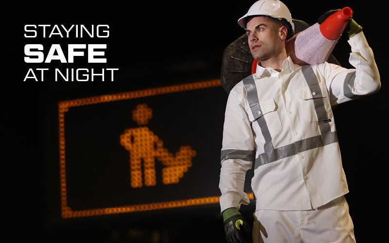 Taped Night Cotton Drill Shirt White - MX303