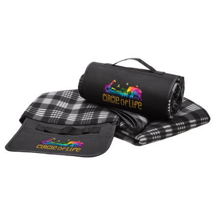 1088 Picnic Time Polar Fleece Blanket – Promotional Pack (20 Units + Logo Included)