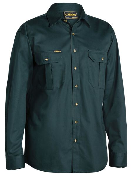 Bisley Original Cotton Drill Shirt - Long Sleeve - BS6433