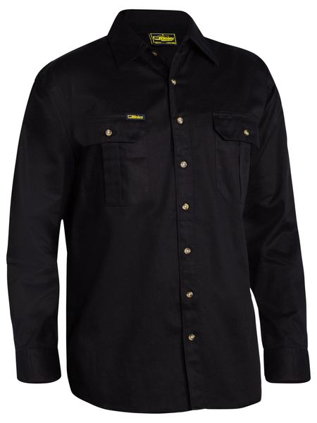 Bisley Original Cotton Drill Shirt - Long Sleeve - BS6433