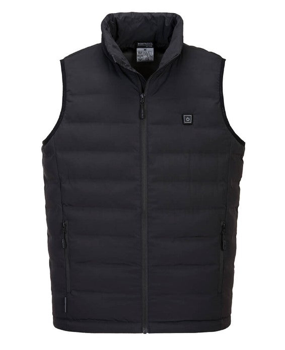 Ultrasonic Heated Tunnel Vest Black - S549