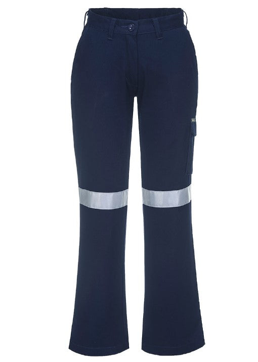 Women's Cargo Pants with Tape Navy - ML709