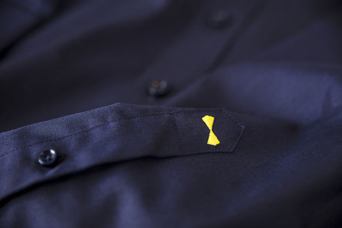 HFY50 Yellow Bow 50 Men's Regular Fit Shirt