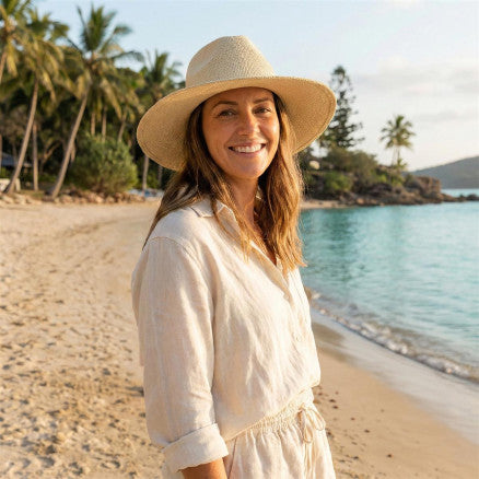 3941 Airlie Paper Straw Hat – Promotional Special (20 Units + Logo Included)