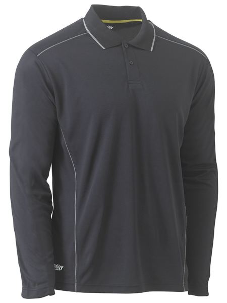 Bisley Cool Mesh Polo with Reflective Piping - BK6425