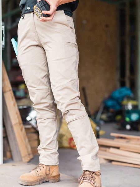 Bisley Women's Mid Rise Stretch Cotton Pants - BPL6015