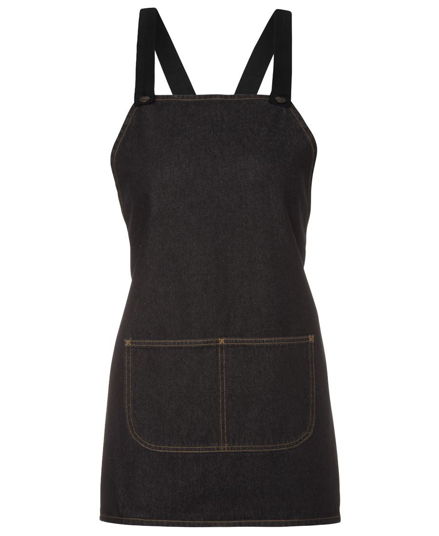 JB's CROSS BACK DENIM APRON - 5ACBD