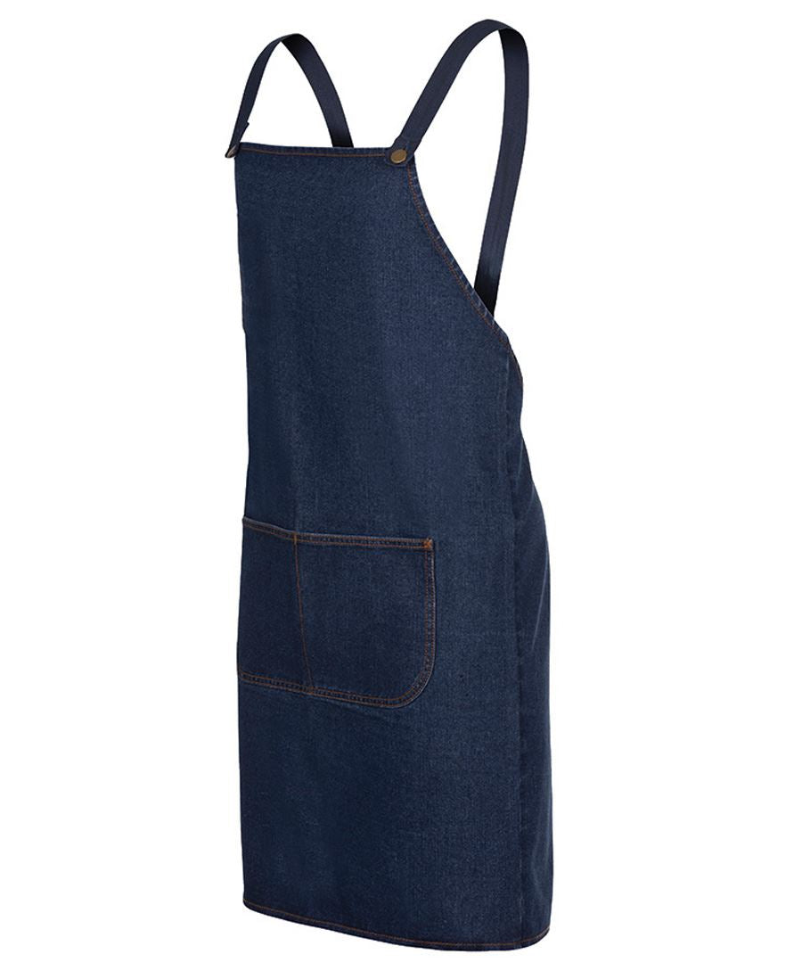 JB's CROSS BACK DENIM APRON - 5ACBD