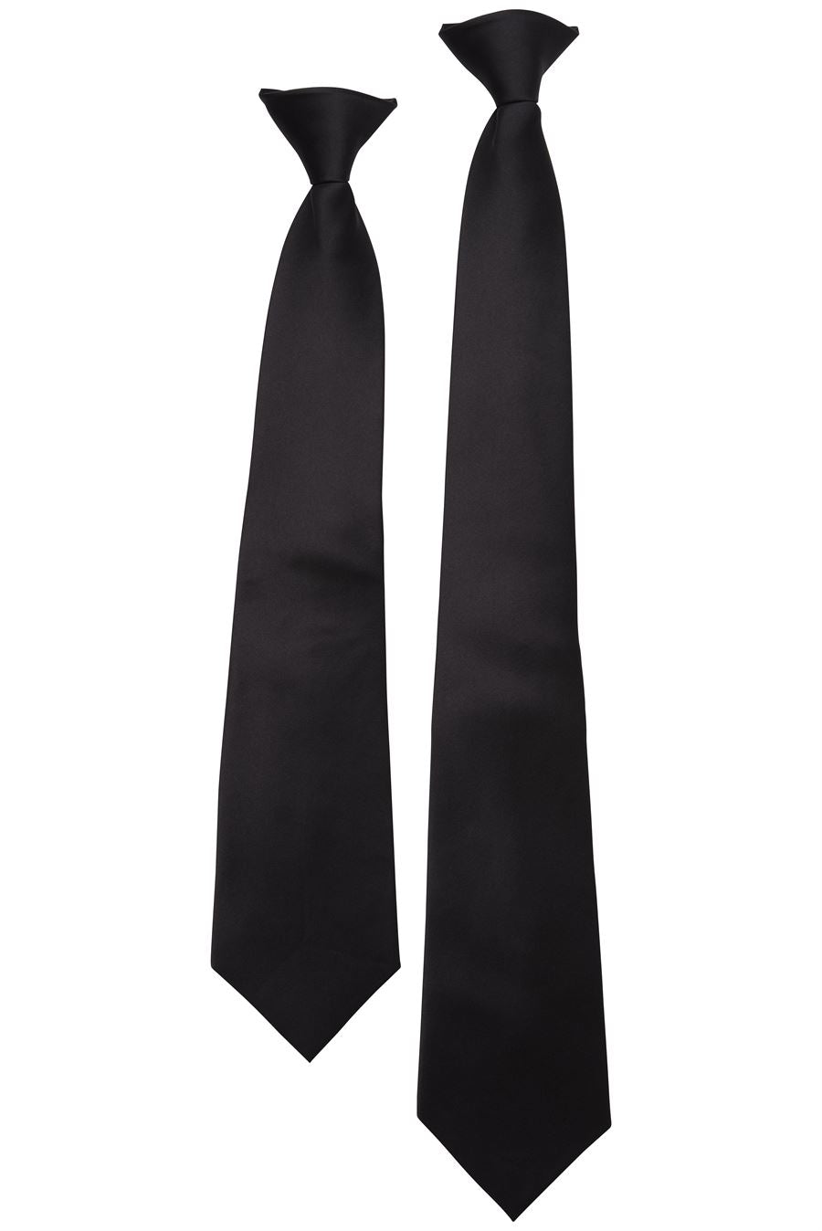 JB's CLIP ON TIE (5PACK) BLACK - 5TCT