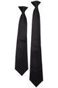 JB's CLIP ON TIE (5PACK) BLACK - 5TCT