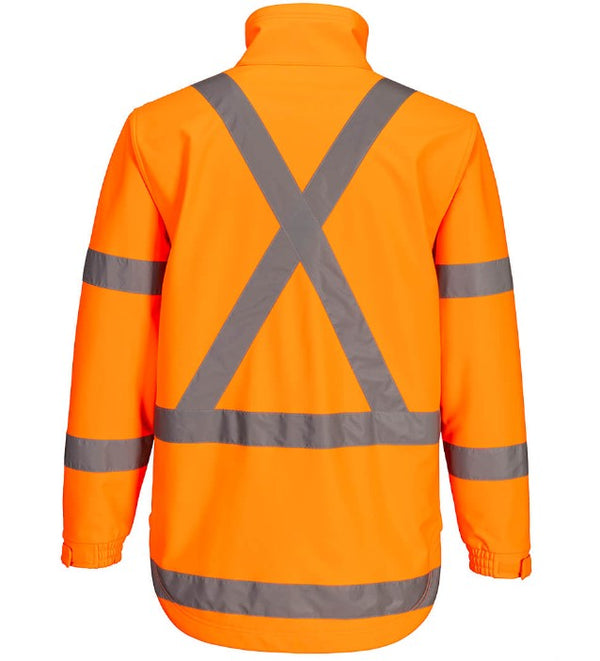 TM602 - TTMC Softshell Hi-Vis Jacket Orange