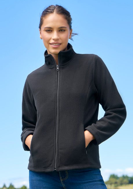 PLAIN MICRO LADIES FLEECE JACKET - PF631