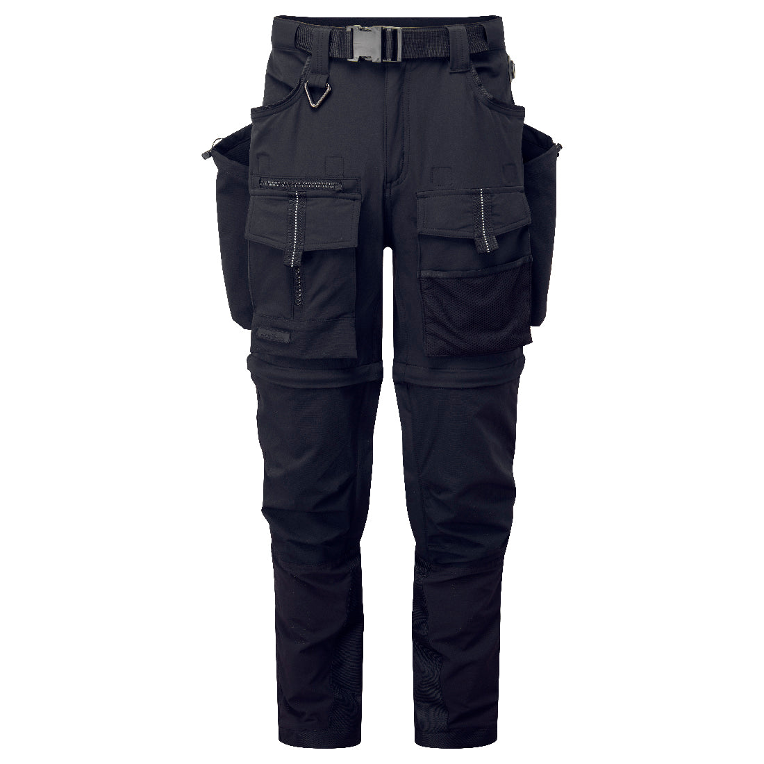 BX321  Ultimate Modular Work Pants Black & Yellow