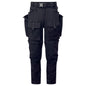 BX321  Ultimate Modular Work Pants Black & Yellow