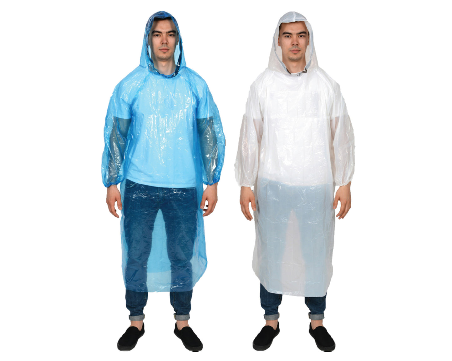 Disposable Poncho - Pallet of 20 cartons (4000 units)