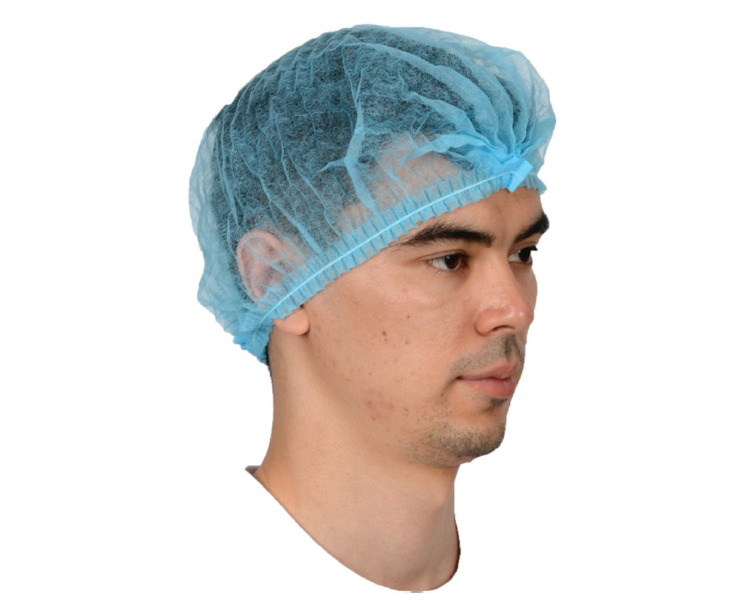 Disposable Beret/Cap Crimped 21-inch - Pallet of 20 cartons (20000 units)