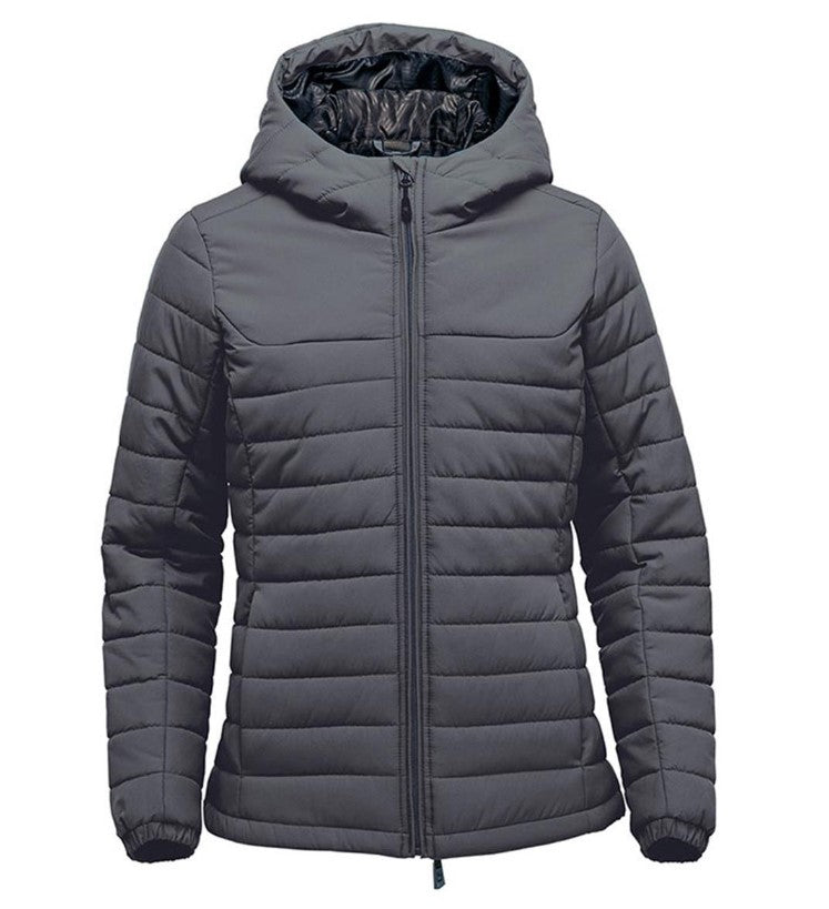 Women's Nautilus Quilted Hoody - QXH-1W