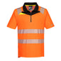 DX4 Hi-Vis Zip Polo Shirt S/S – Stay Cool, Stay Seen DX412