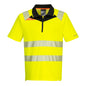 DX4 Hi-Vis Zip Polo Shirt S/S – Stay Cool, Stay Seen DX412