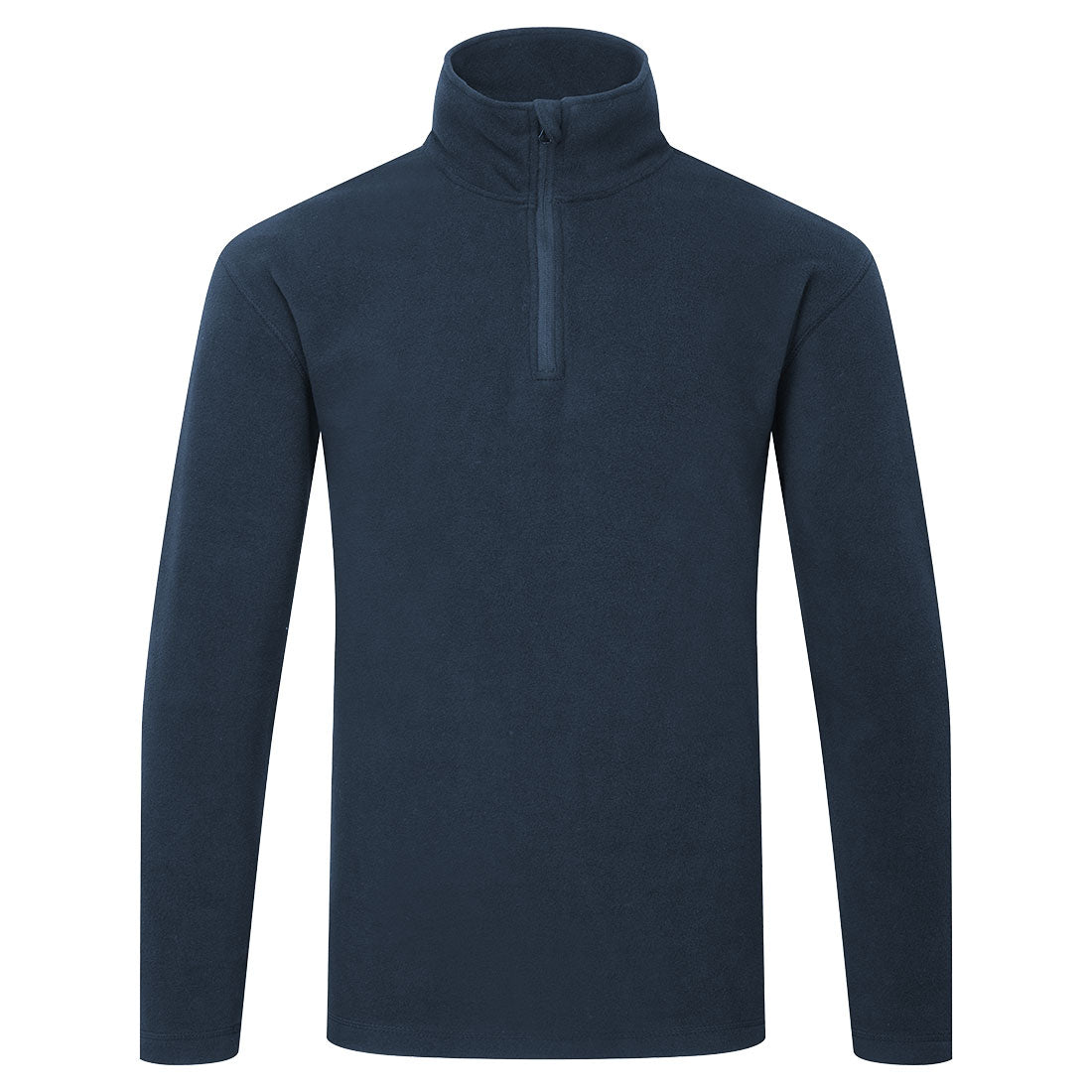 F409 Pullover Fleece – Black & Navy | Soft, Durable & Sustainable Workwear