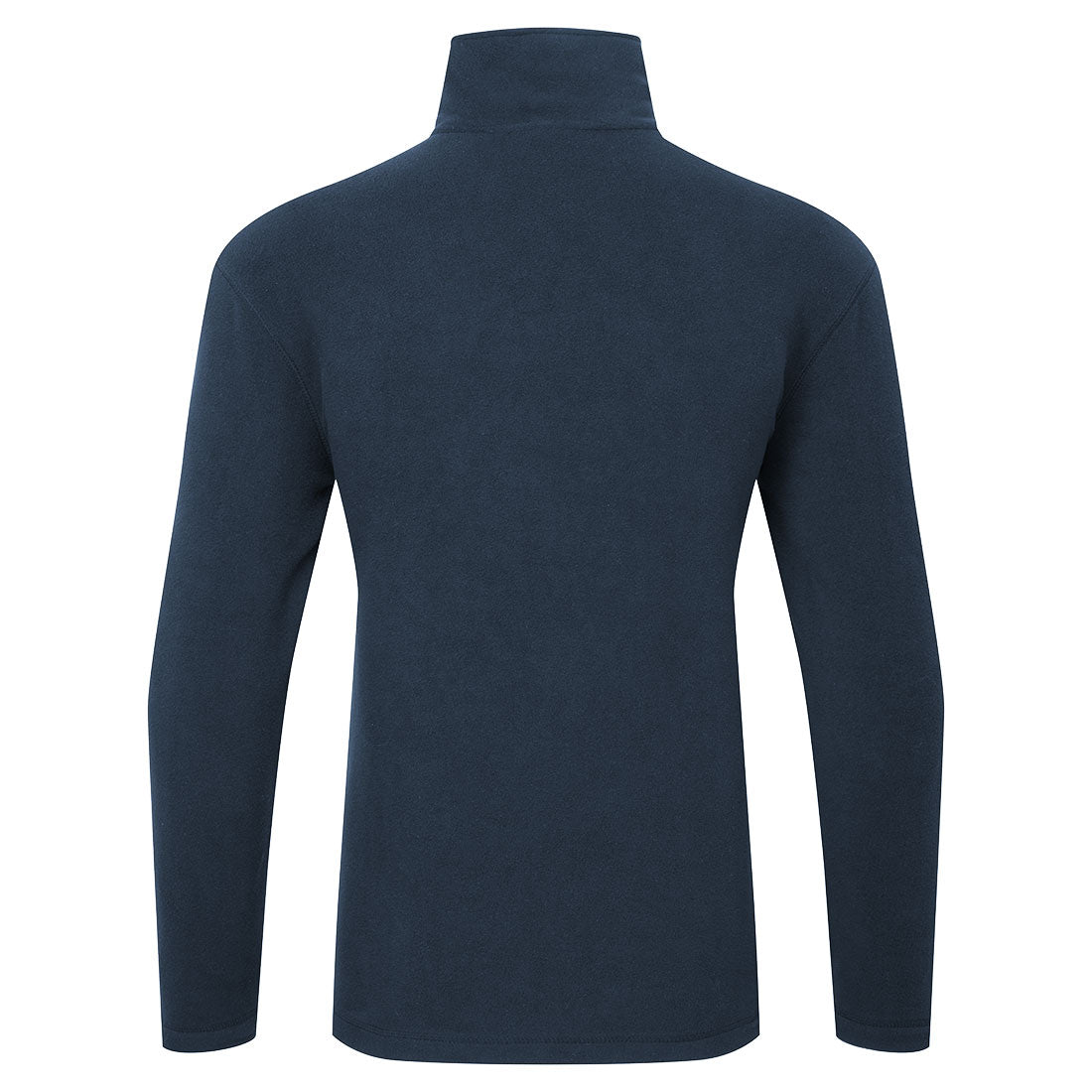 F409 Pullover Fleece – Black & Navy | Soft, Durable & Sustainable Workwear