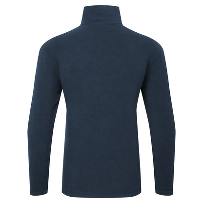 F409 Pullover Fleece – Black & Navy | Soft, Durable & Sustainable Workwear