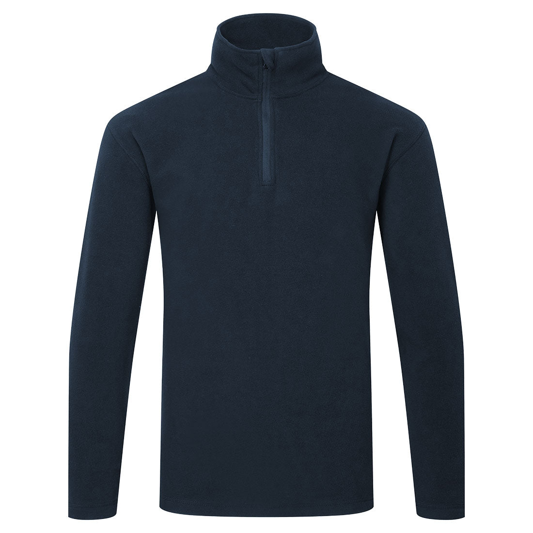 F409 Pullover Fleece – Black & Navy | Soft, Durable & Sustainable Workwear