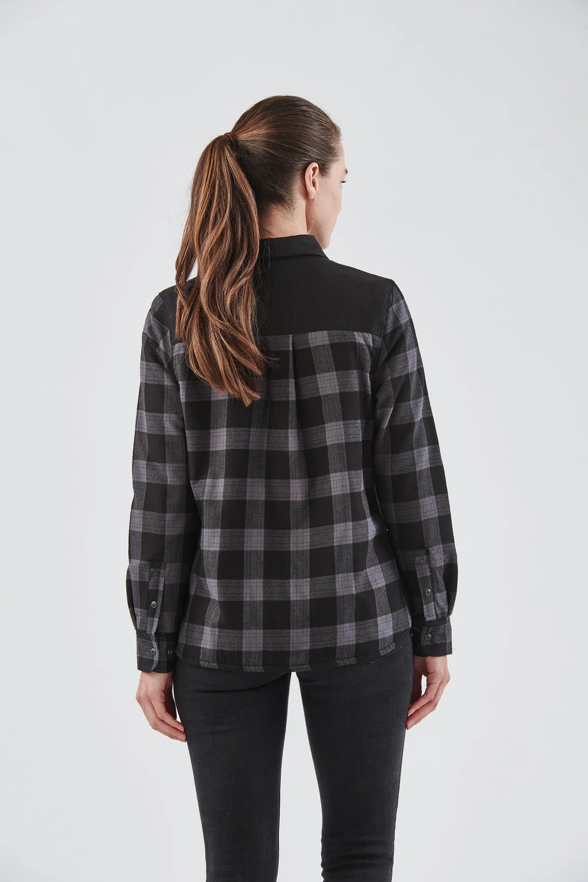 Women's Logan Thermal Shirt RED & BLACK PLAID - FLX-1W