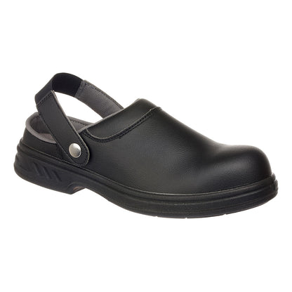 Slip-On Safety Clog SB FO SR WPA E A Black - FW82