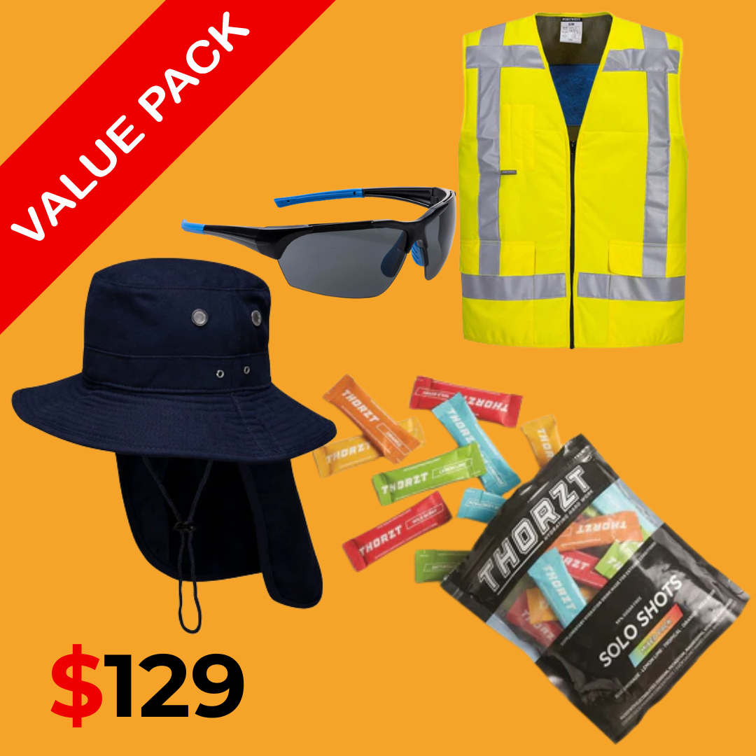 Summer Tradie Hydration & PPE Pack