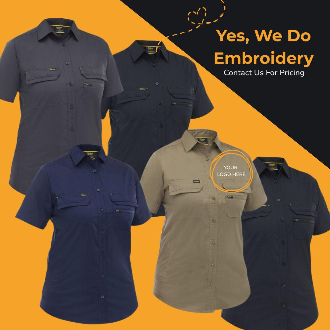 5 x Women's X Airflow™ Stretch Ripstop Shirt – 5 x $70 (Normally $79.95 Each)