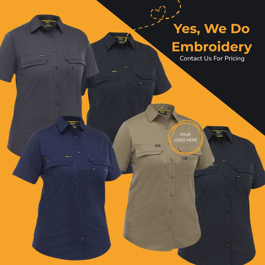 5 x Women's X Airflow™ Stretch Ripstop Shirt – 5 x $70 (Normally $79.95 Each)