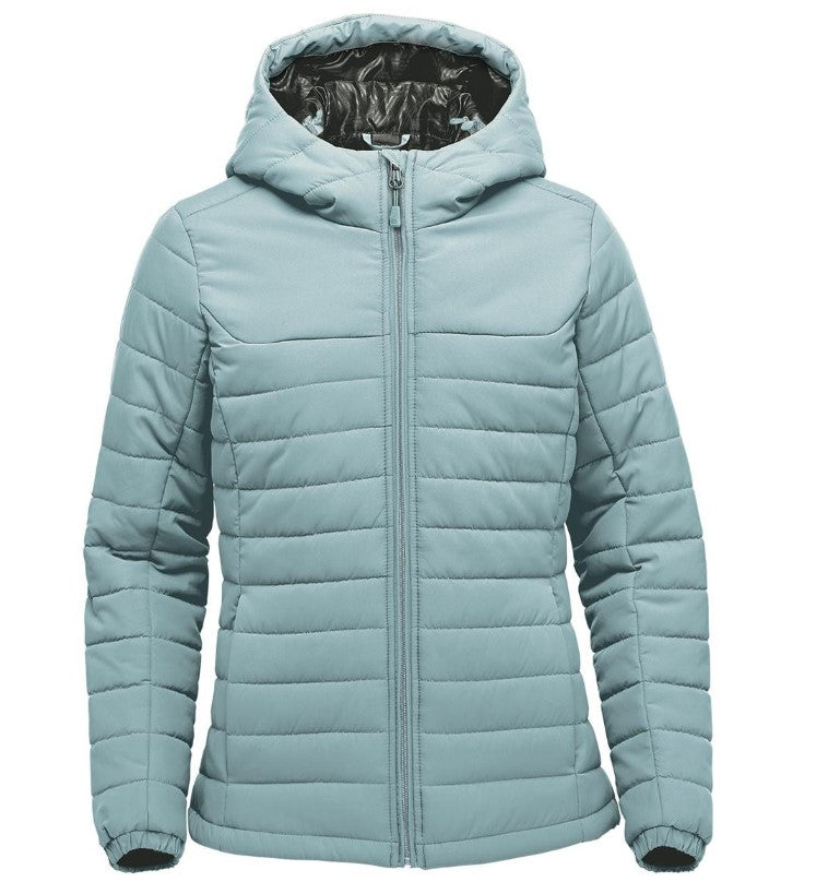Women's Nautilus Quilted Hoody - QXH-1W