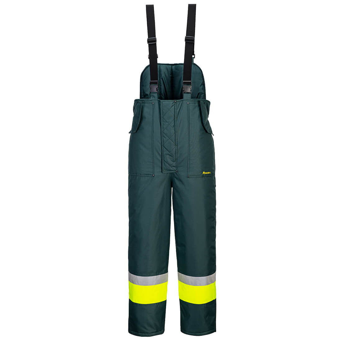 Portwest K8046 Huski Hi-Vis Contrast Freezer Bib & Brace