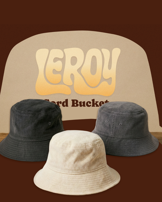 4485 Leroy Cord Bucket Hat