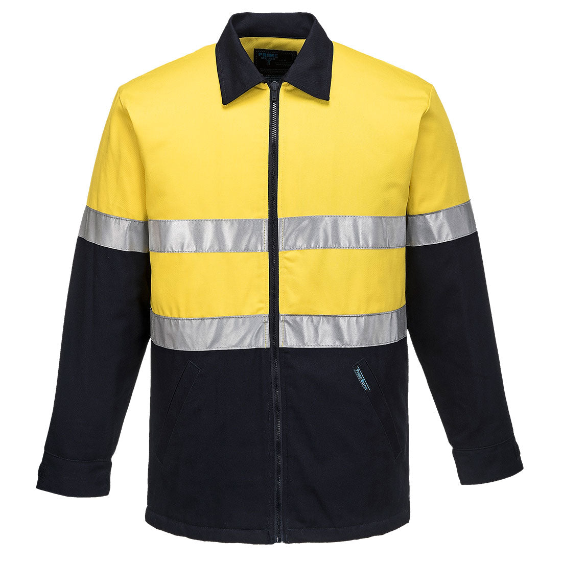 Hi-Vis Contrast Insulated Work Jacket - MJ987