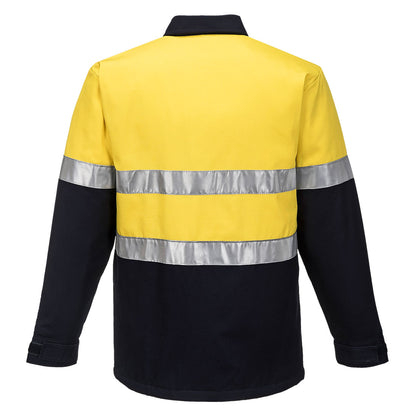 Hi-Vis Contrast Insulated Work Jacket - MJ987