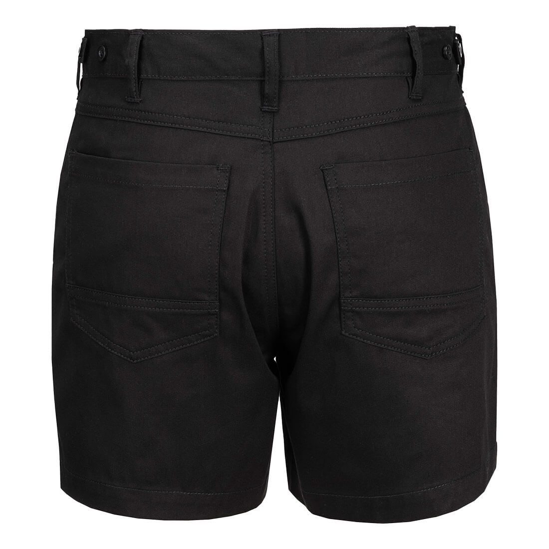 Lightweight Cotton Drill Work Shorts BLACK - MP711