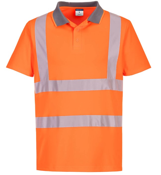 Eco Hi-Vis Polo Shirt S/S (6 Pack) - EC10